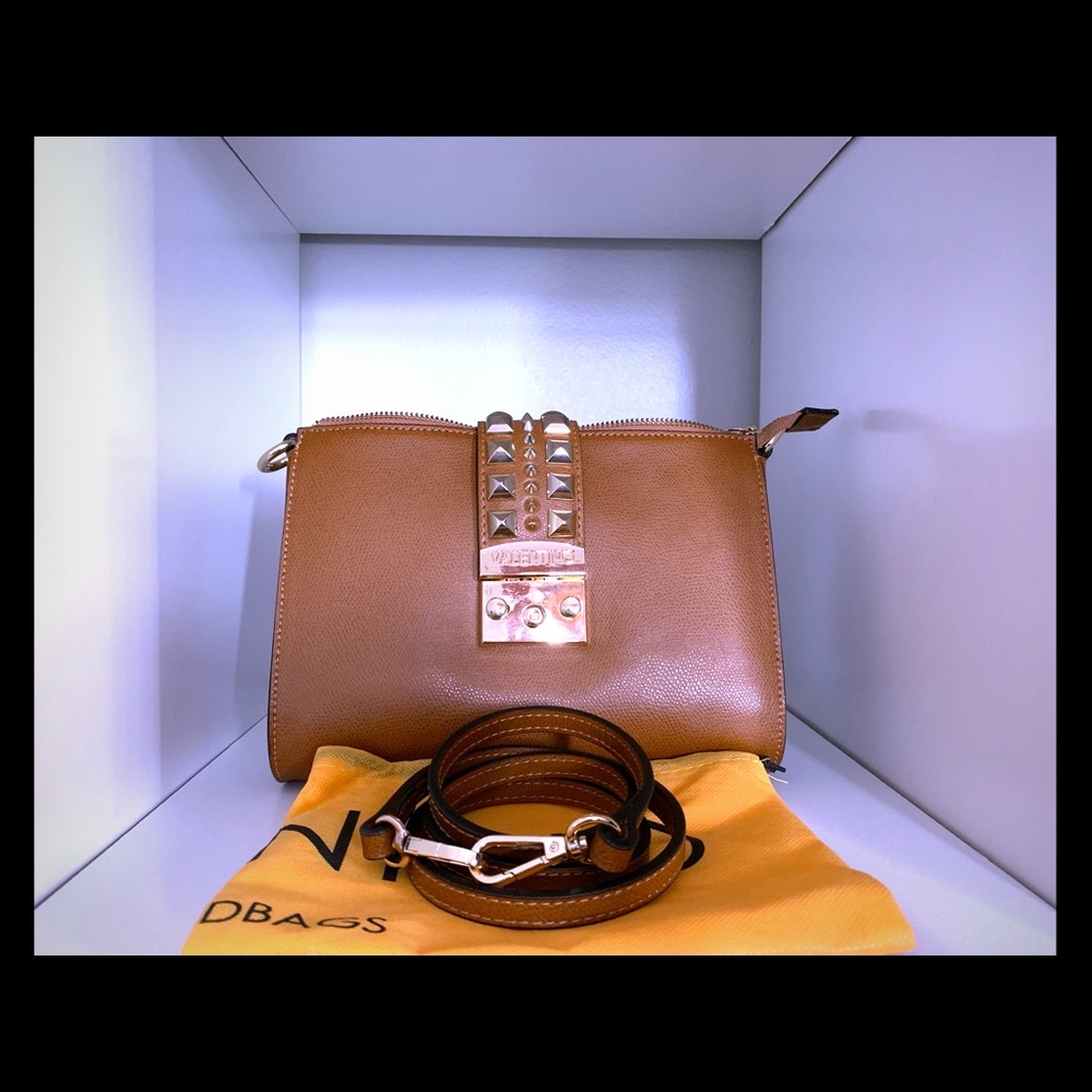 Coline Studded Leather Crossbody Bag